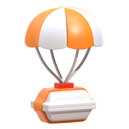 Lebensmittellieferservice  3D Icon