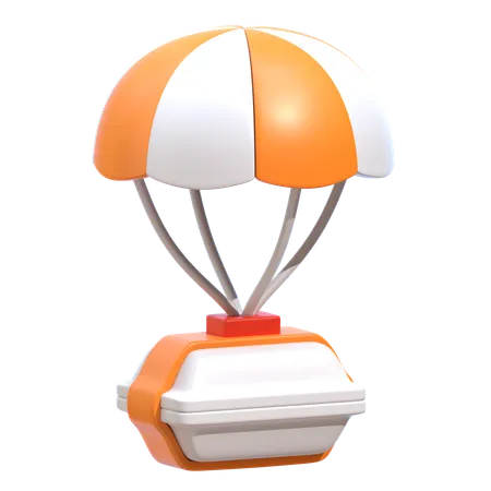 Lebensmittellieferservice  3D Icon