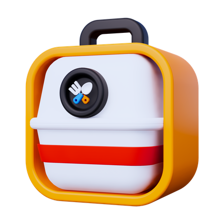 Essenspaket  3D Icon