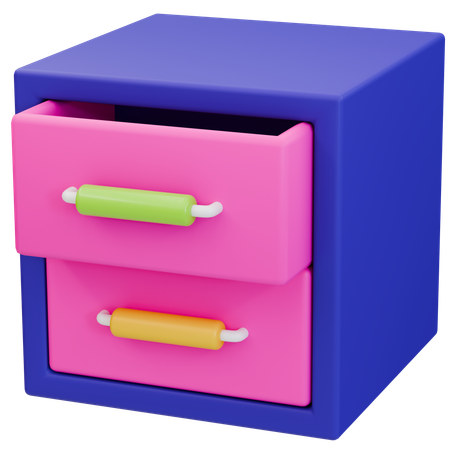 Essential Drawers  3D Icon