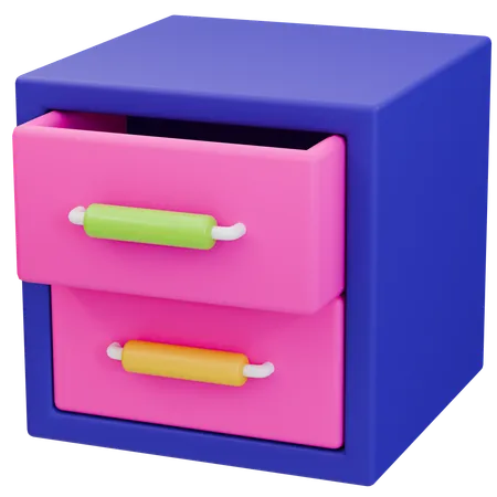 Essential Drawers  3D Icon