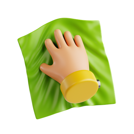 Essuyer  3D Icon