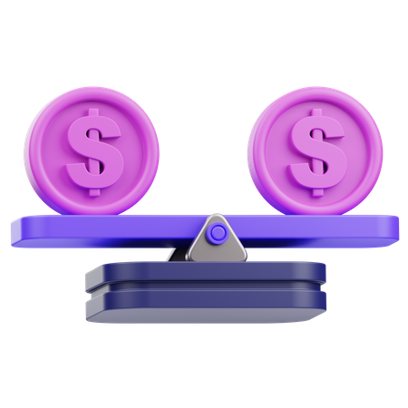 Estabilidade financeira  3D Icon