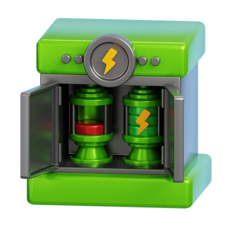 Estação para carregar  3D Icon
