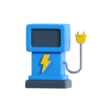 Estação para carregar  3D Icon
