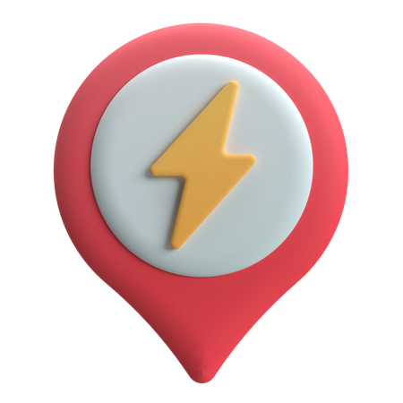 Estación de energía  3D Icon