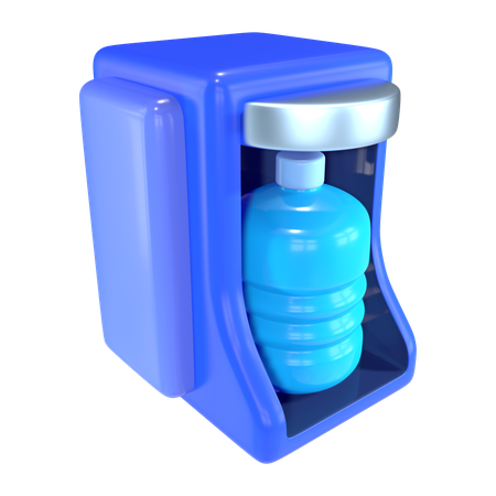 Estación de recarga de botellas de agua  3D Icon
