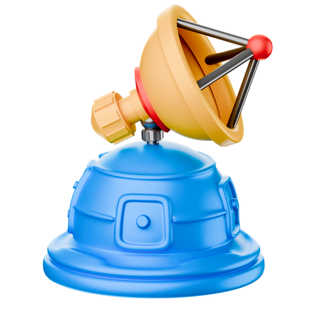 Estación Espacial  3D Icon