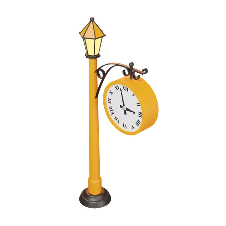 Reloj de estacion  3D Icon