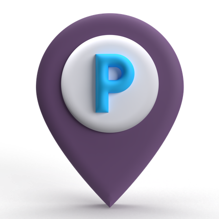 Estacionamento  3D Icon