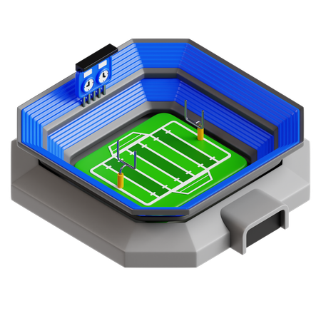 Estádio  3D Icon