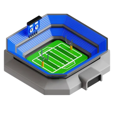 Estádio  3D Icon