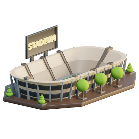 Estadio  3D Icon
