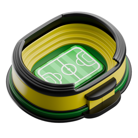 Estádio de futebol  3D Icon