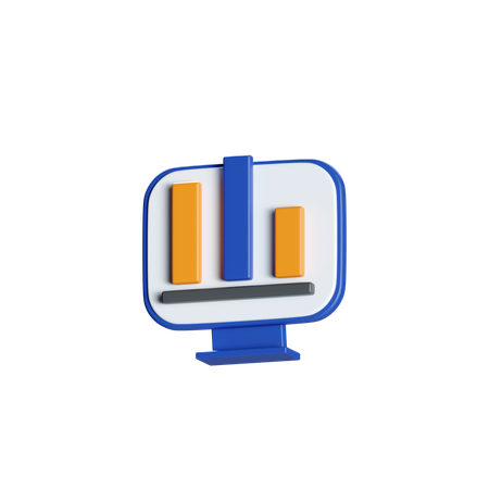 Estadística  3D Icon