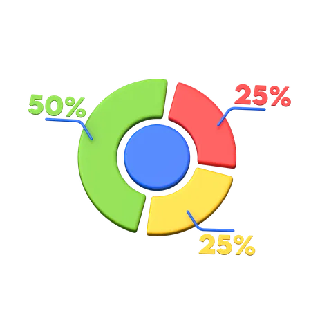 Estadísticas de negocios  3D Icon
