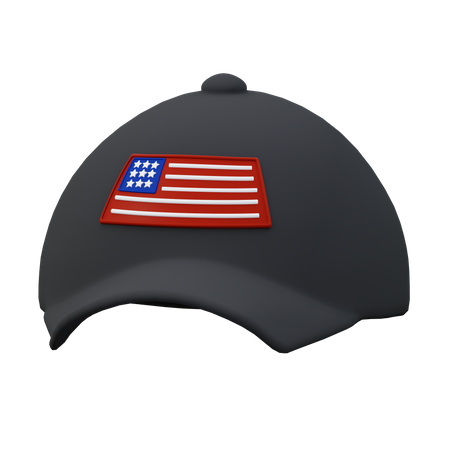 Boné dos estados unidos  3D Icon