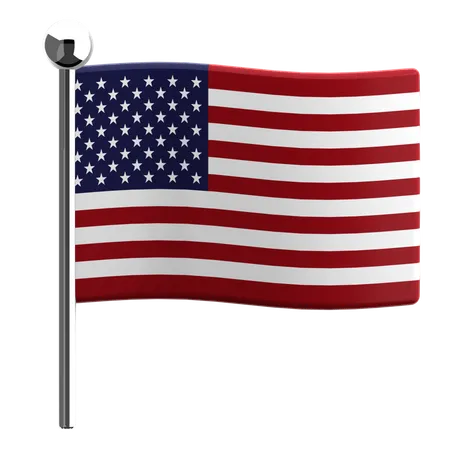 Estados Unidos da América  3D Icon