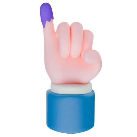 Un voto  3D Icon