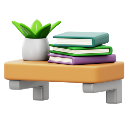 Estante  3D Icon