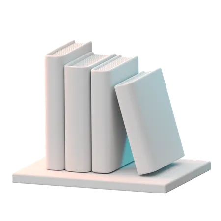 Estante para libros  3D Icon