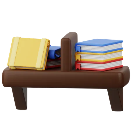 Estantería para libros  3D Icon