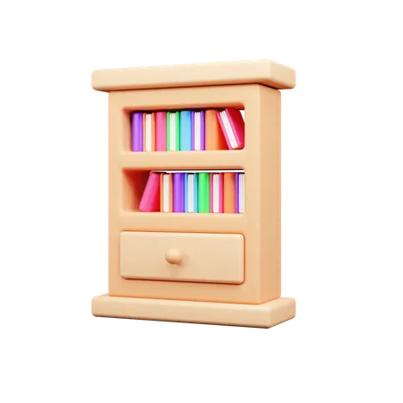 Caso de libros  3D Icon