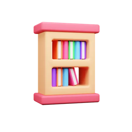 Caso de libros  3D Icon