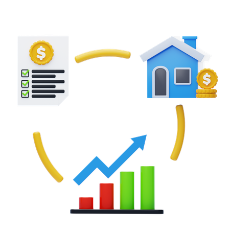 Estate Planning  3D Icon