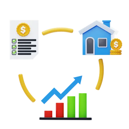 Estate Planning  3D Icon