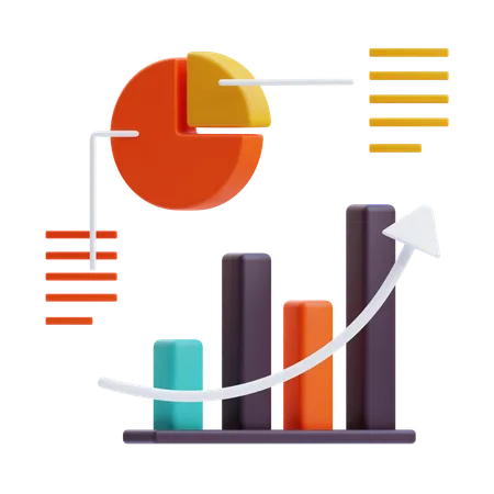 Estatisticas  3D Icon