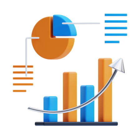 Estatisticas  3D Icon