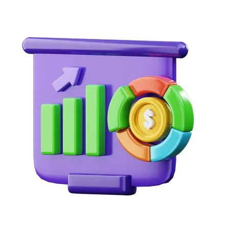 Estatisticas  3D Icon