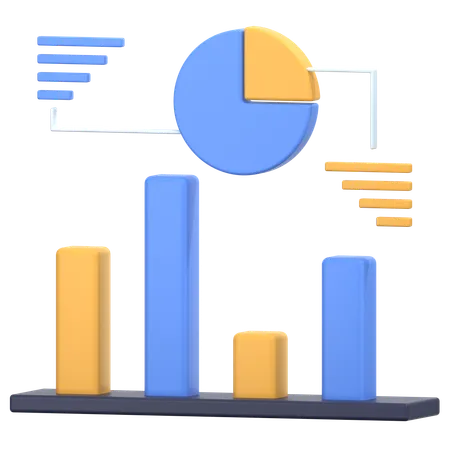 Estatisticas  3D Icon