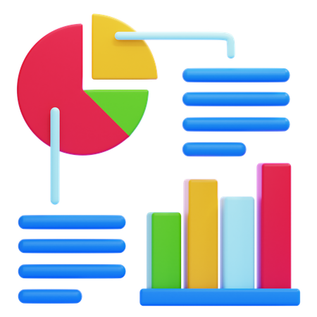 Estatisticas  3D Icon