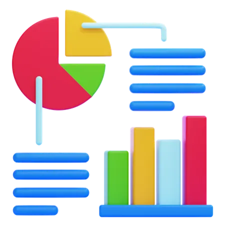 Estatisticas  3D Icon