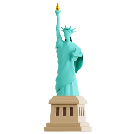 Estátua da Liberdade  3D Icon