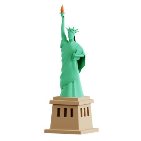 Estátua da Liberdade  3D Icon