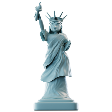 Estatua de la Libertad  3D Icon