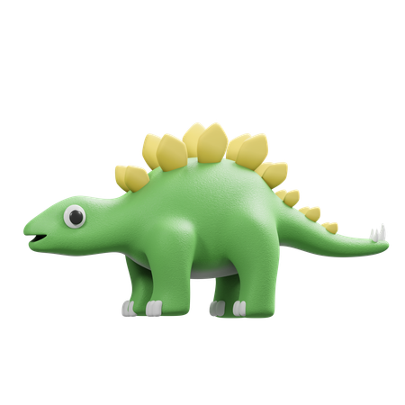 Estegosaurio  3D Icon