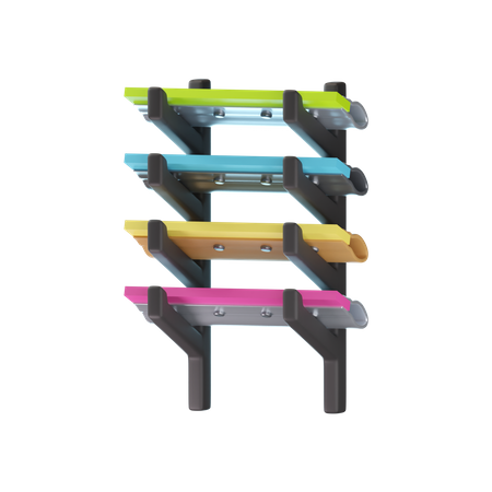 Racks de secagem  3D Icon