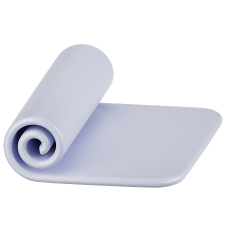 Estera de yoga  3D Icon