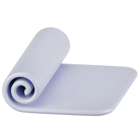 Estera de yoga  3D Icon