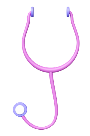 Estetoscópio  3D Icon