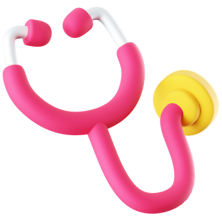 Estetoscópio  3D Icon