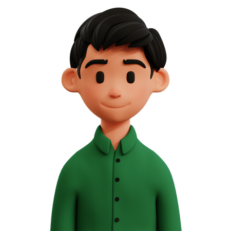 Adulto estilizado  3D Icon