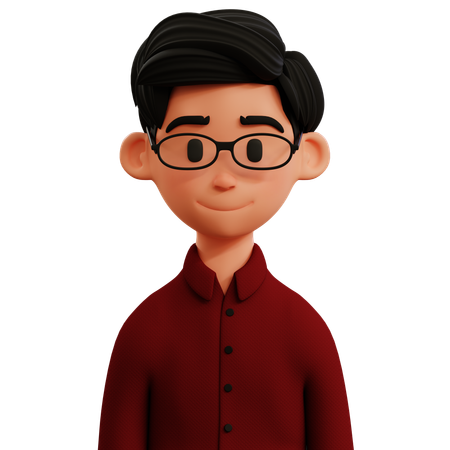 Adulto estilizado  3D Icon