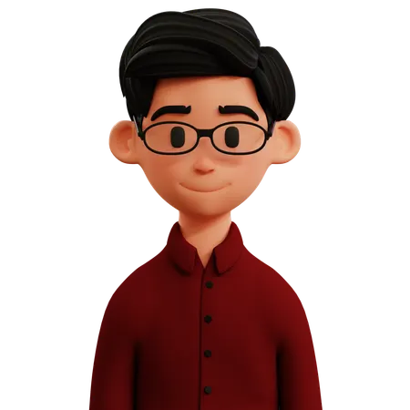 Adulto estilizado  3D Icon