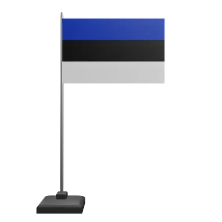 Estland Flagge  3D Icon