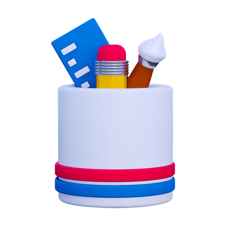 Estojo  3D Icon